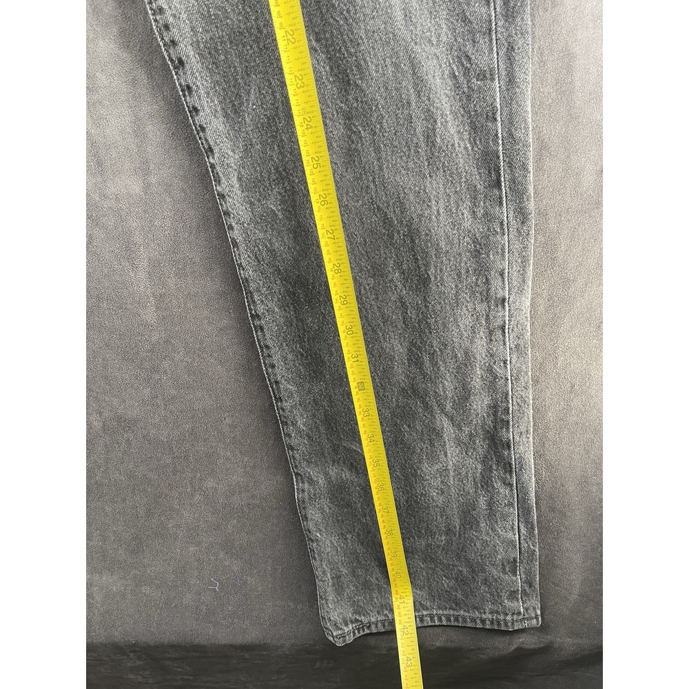 Levi's 501 Men's 34x34 Black‎ Gray Jeans Straight Leg Vintage Classic - Picture 12 of 14